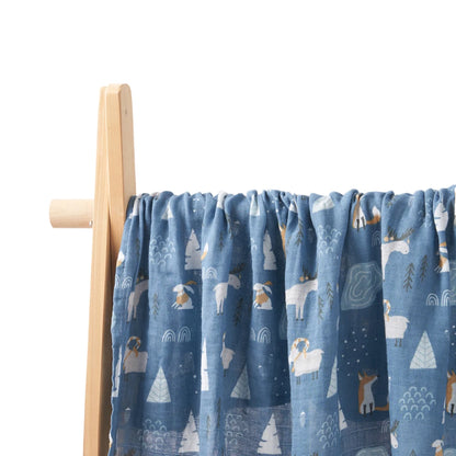 All Season Muslin Swaddle Multi Design Infant Quilt