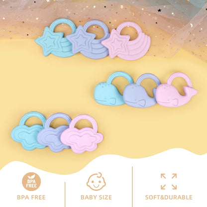 Baby Silicone Star Teether BPA Free