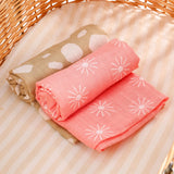 All Season Muslin Swaddle Multi Design Infant Quilt