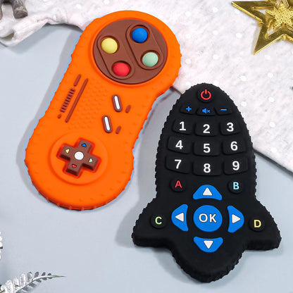 Silicone Remote Control Baby Teether Toy