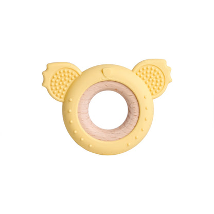 Silicone Frog and Deer Baby Teether Pendant