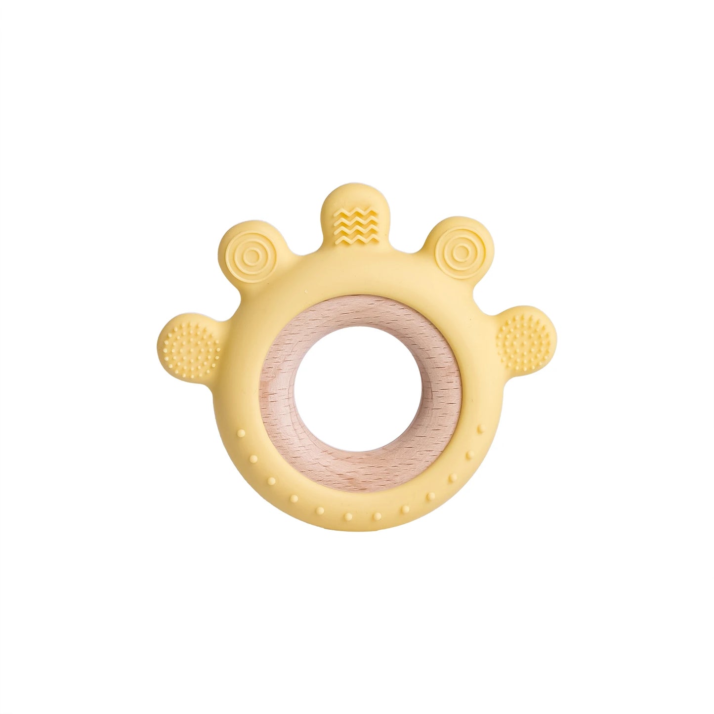Silicone Frog and Deer Baby Teether Pendant