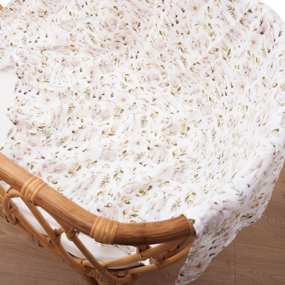 High Density Digital Print Muslin Swaddle Blanket