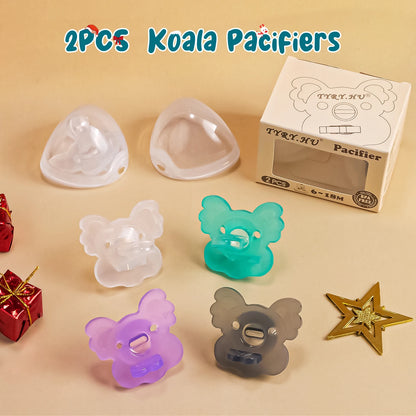 Silicone Koala Pacifier with Storage Box
