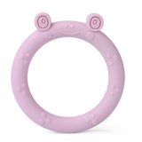Multicolor Silicone Teething Ring for Infants