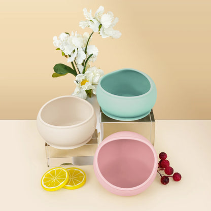 Cute Cartoon Baby Silicone Suction Bowl