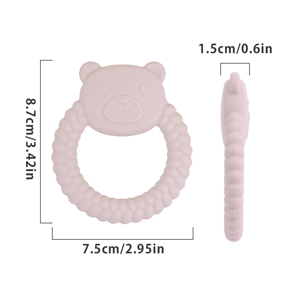 Baby Silicone Bear Teether Toy