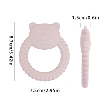 Baby Silicone Bear Teether Toy