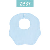 Crepe Cotton Muslin Baby Feeding Bib and Burp Cloth