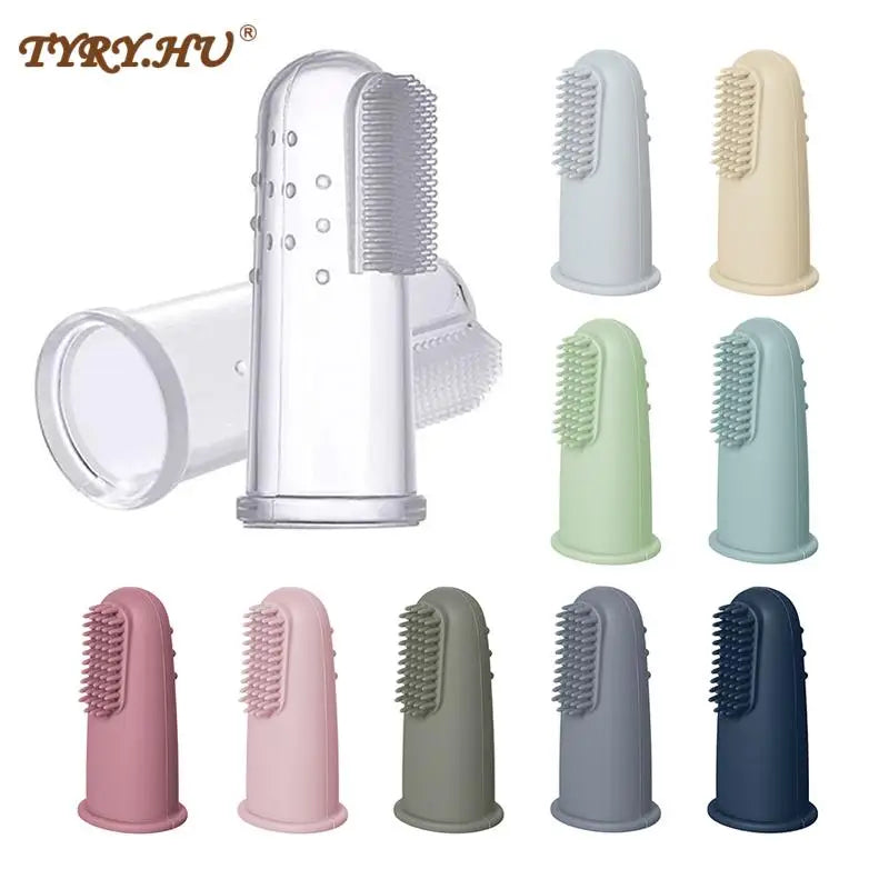 Baby Silicone Finger Toothbrush Set
