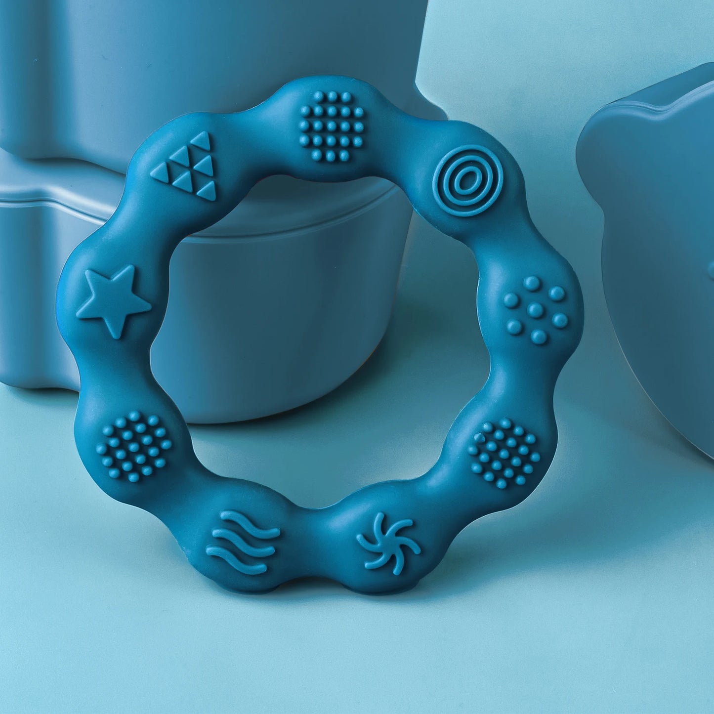 Baby Silicone Pacifier Relief Teether Toy
