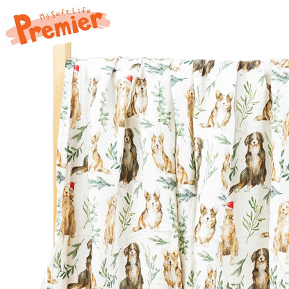 High Density Digital Print Muslin Swaddle Blanket