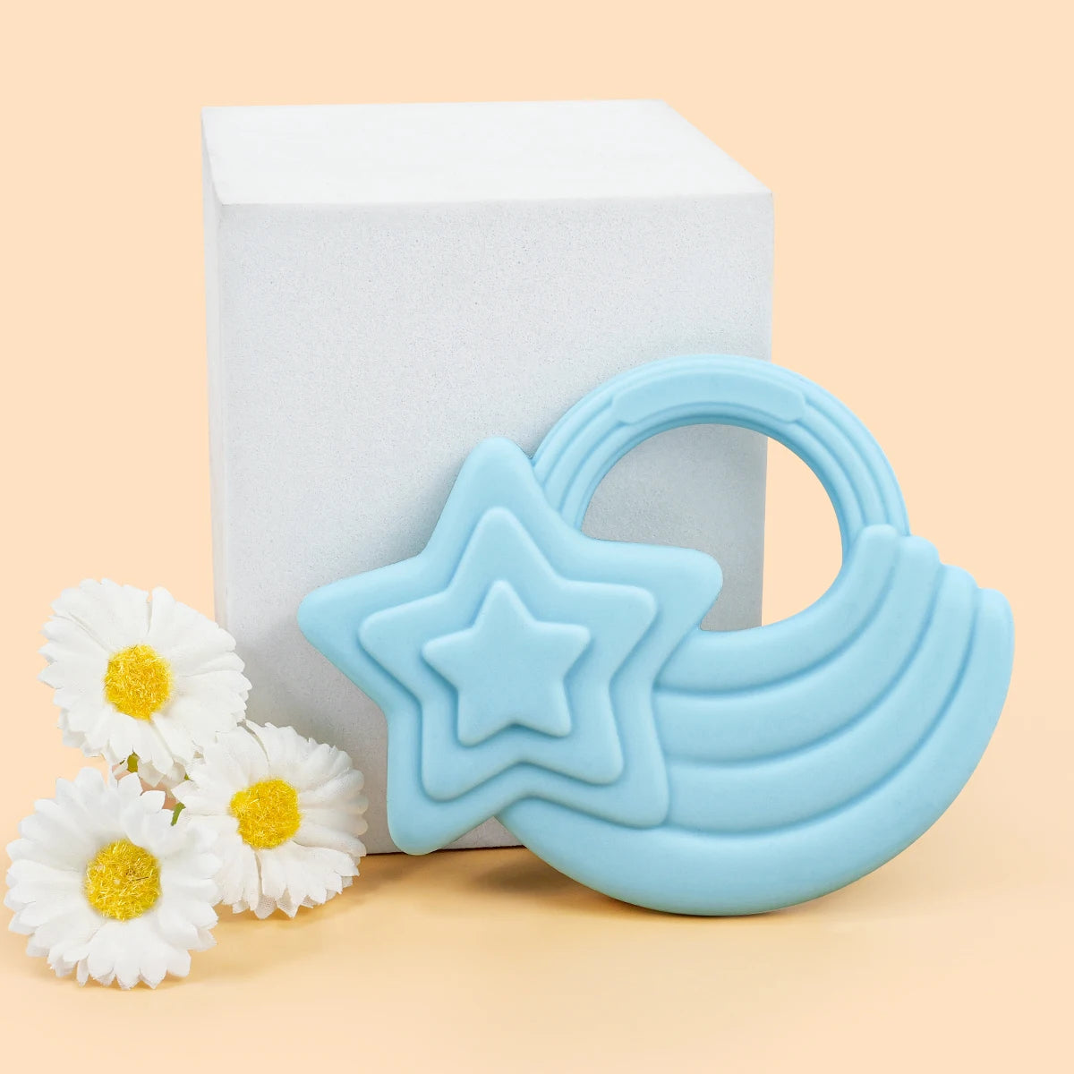 Baby Silicone Star Teether BPA Free
