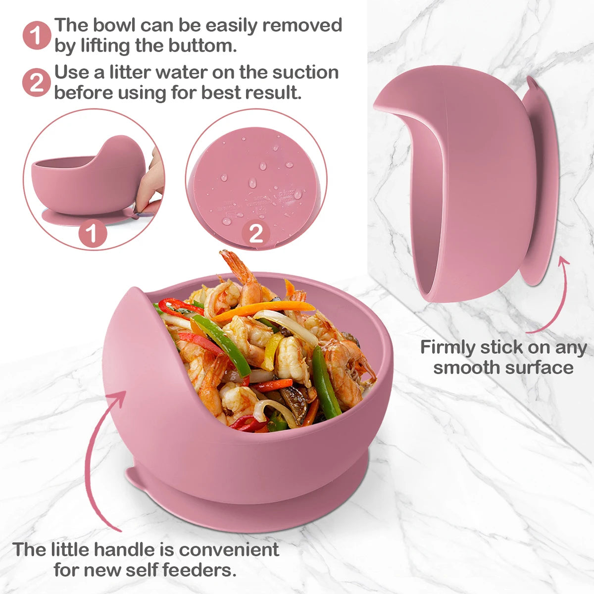 Baby Silicone Feeding Tableware Complete Set