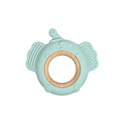 Silicone Frog and Deer Baby Teether Pendant