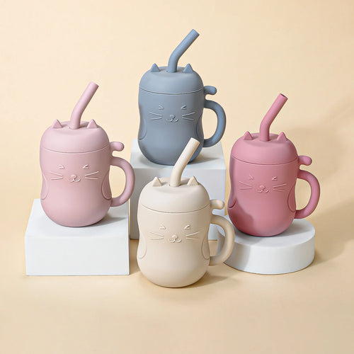 Baby Silicone Training Cup with Handle