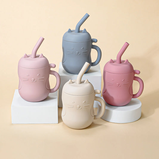 Baby Silicone Training Cup with Handle