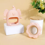 Silicone Animal Teether Toys for Infants