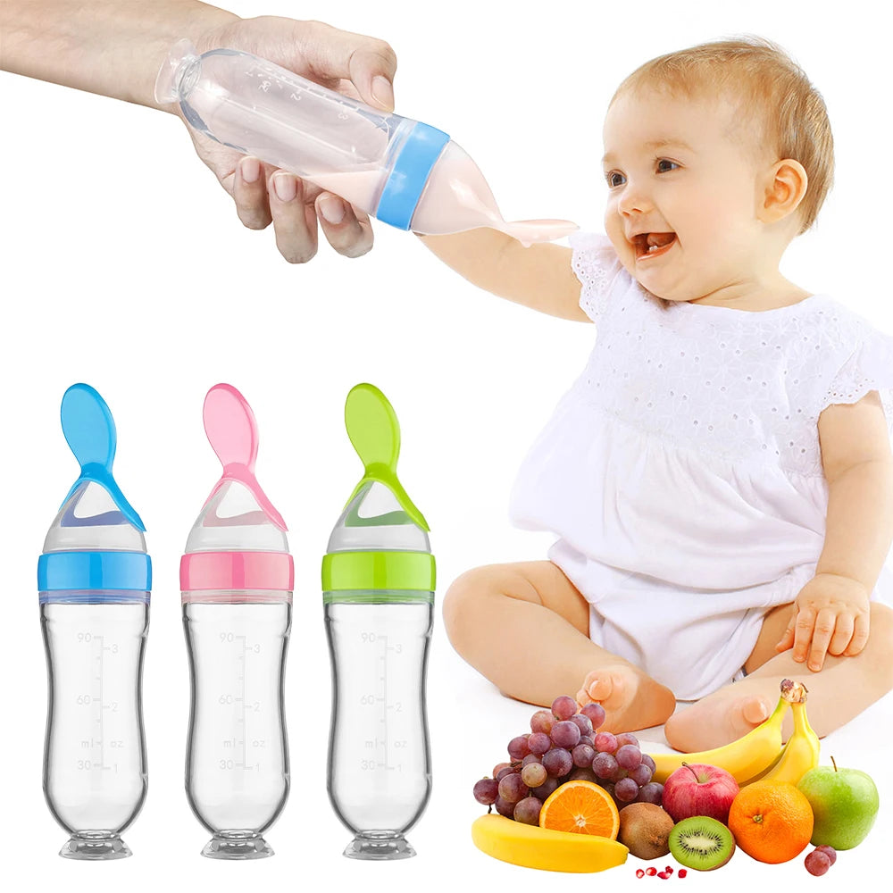 Children’s Silicone Tableware Set Plate Spoon Fork Cup Bib