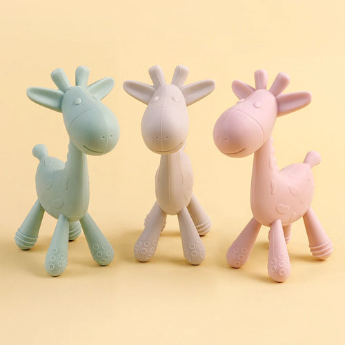 Baby Silicone Teether Cute Deer Design
