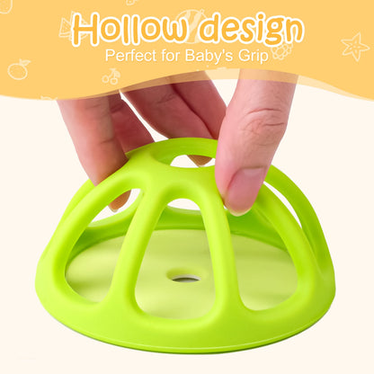 Baby Silicone Fruit Shaped Teether Ball