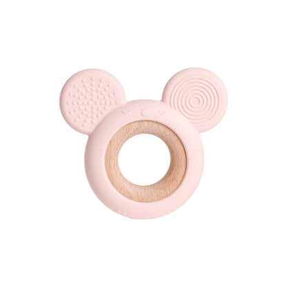 Silicone Frog and Deer Baby Teether Pendant