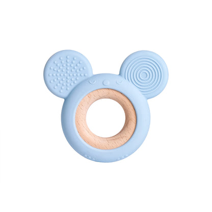 Silicone Frog and Deer Baby Teether Pendant