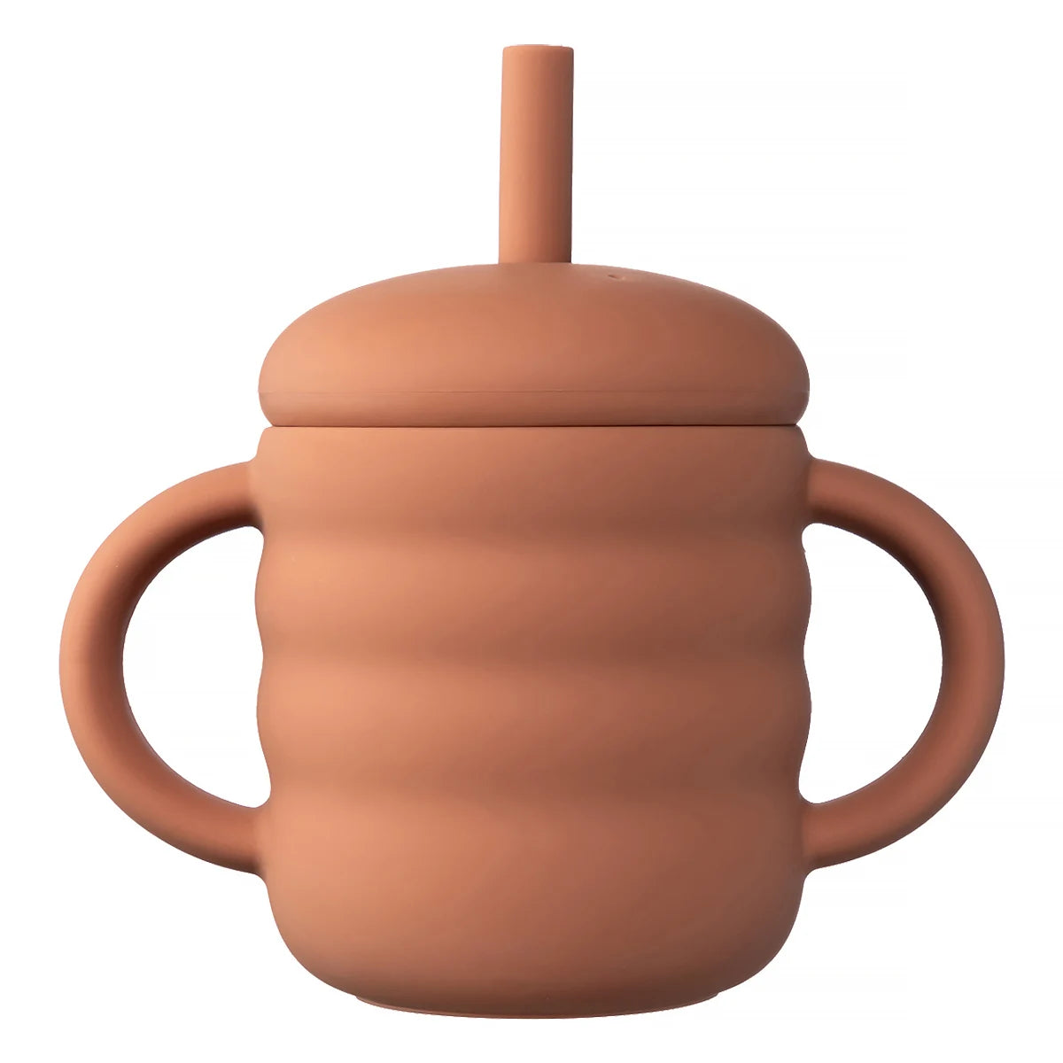 Silicone Baby Drinking Cup Portable Learning Hand Grip