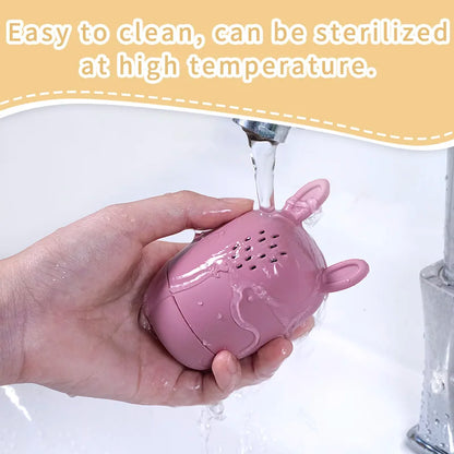 Cartoon Animal Silicone Bath Toys for Babies