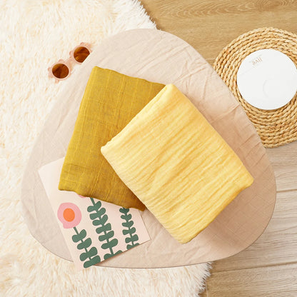 Baby Muslin Swaddle Set Breathable Cotton Blankets