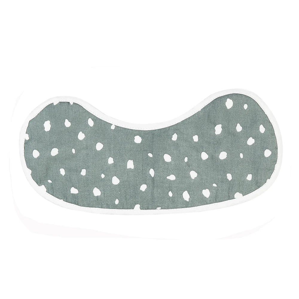 Breathable Cotton Muslin Baby Bib and Burp Cloth