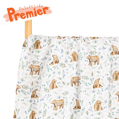 All Season Cotton Muslin Swaddle Baby Quilt Wrap