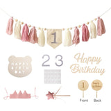 Baby Party Banner Tassel Pendant Set Birthday Decoration