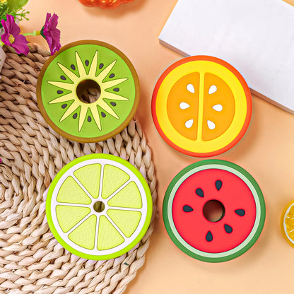 Baby Silicone Fruit Shaped Teether Ball