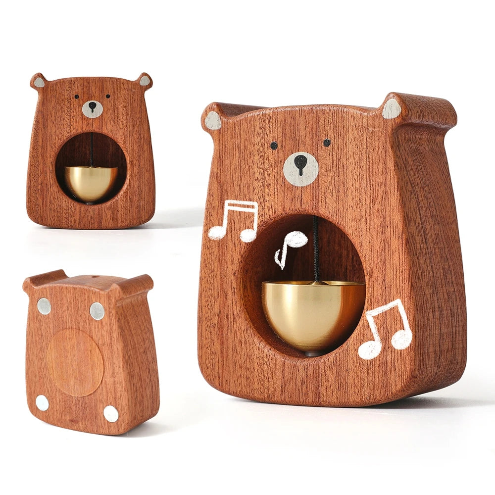 Wooden Door Bell Wind Chime Entryway Hanging Decoration