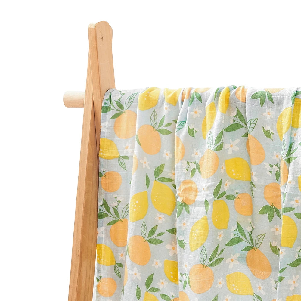 Bamboo Cotton Muslin Swaddle Nursing Cover Baby Wrap