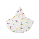 Cotton Muslin Hooded Baby Bath Towel Infant Swaddle