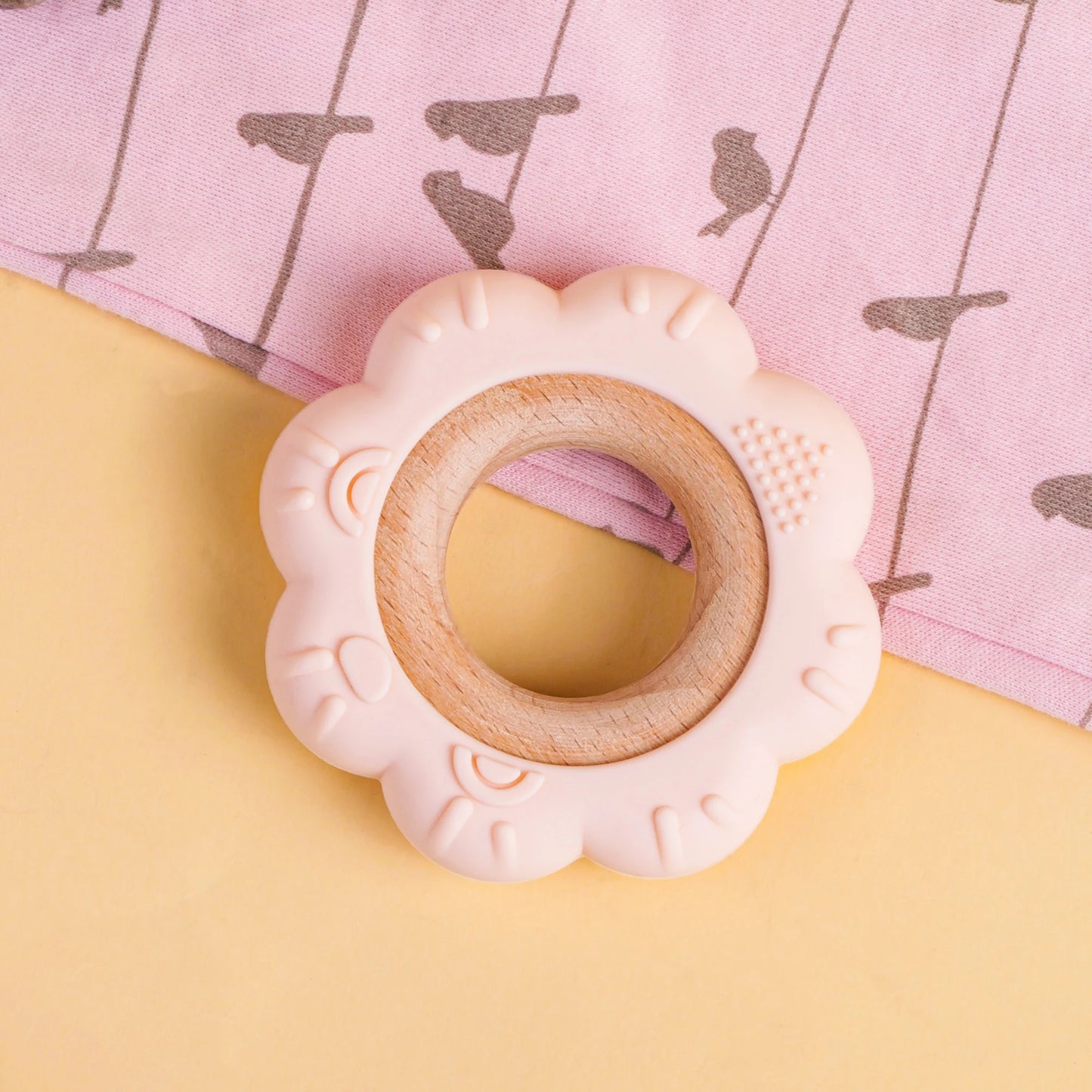 Baby Silicone Pacifier Relief Teether Toy