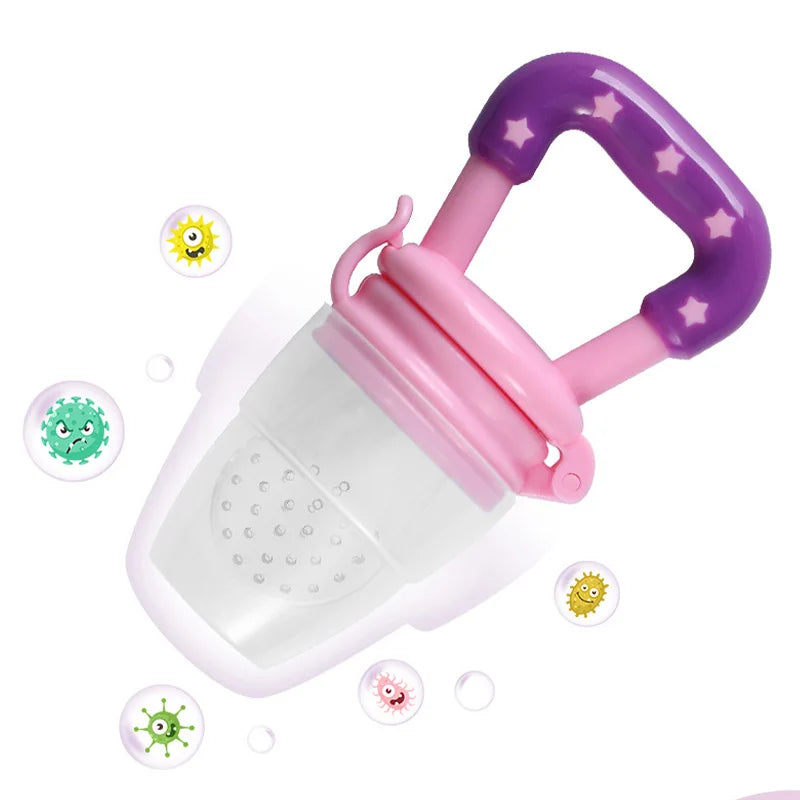 Baby Silicone Fruit Feeder with Cover