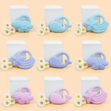 Baby Cartoon Cloud Star Whale Teether Set