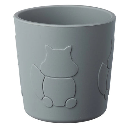 Silicone Baby Cup Cartoon Squirrel Leakproof Training Cup