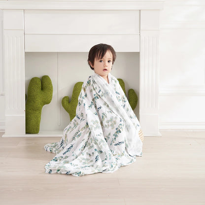 High Density Digital Print Muslin Swaddle Blanket