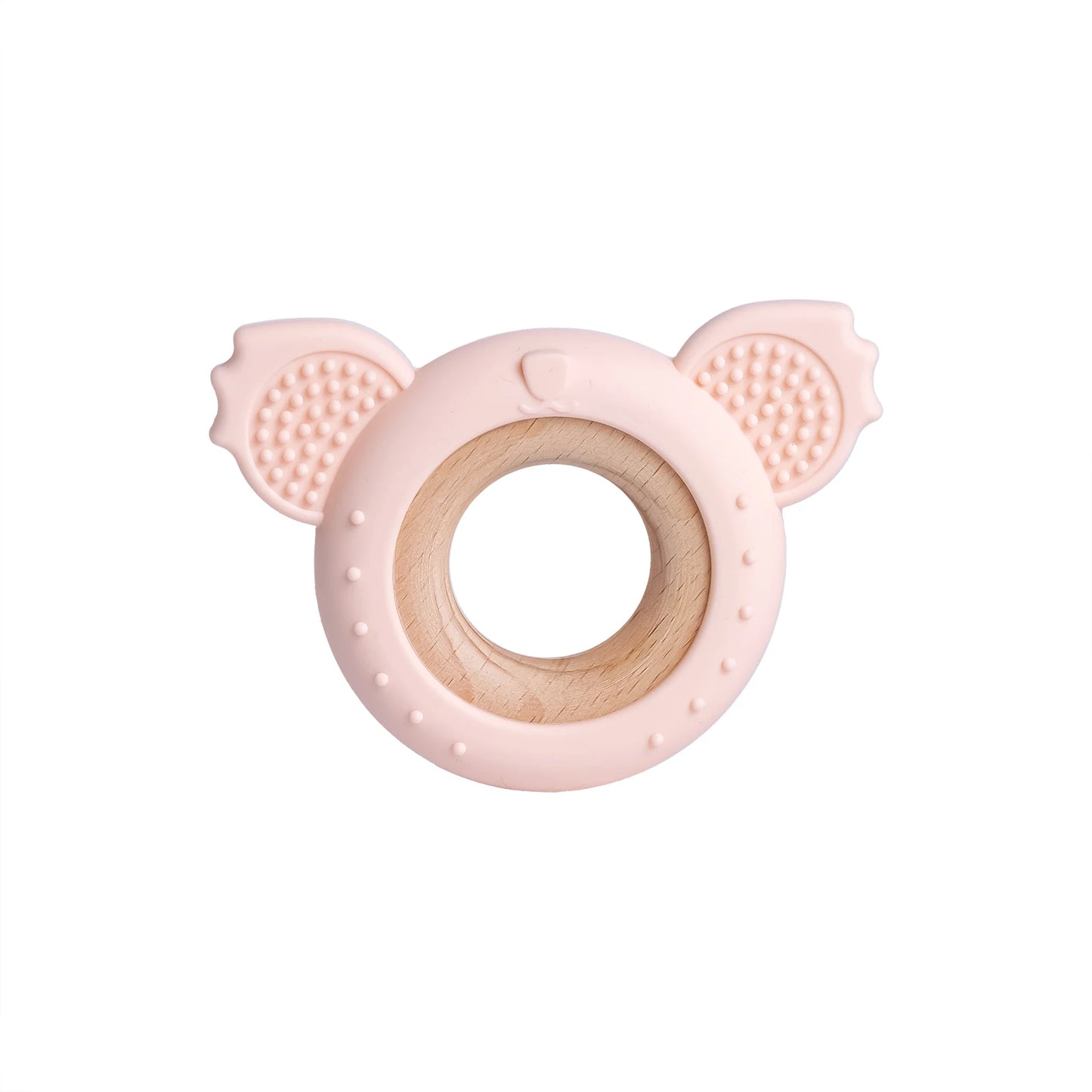 Silicone Frog and Deer Baby Teether Pendant