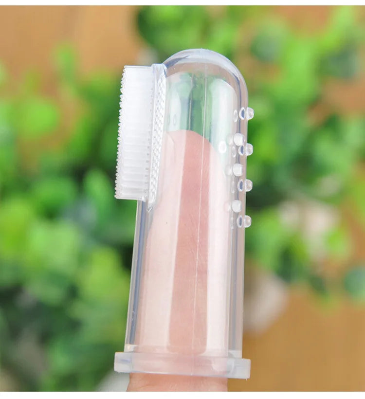 Baby Silicone Finger Toothbrush Set