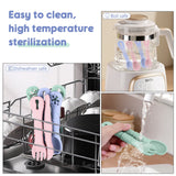 Baby Spoon Fork Set Soft Silicone Training Cutlery