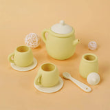 Montessori Wooden Tea Set Pretend Play Kitchen Toys