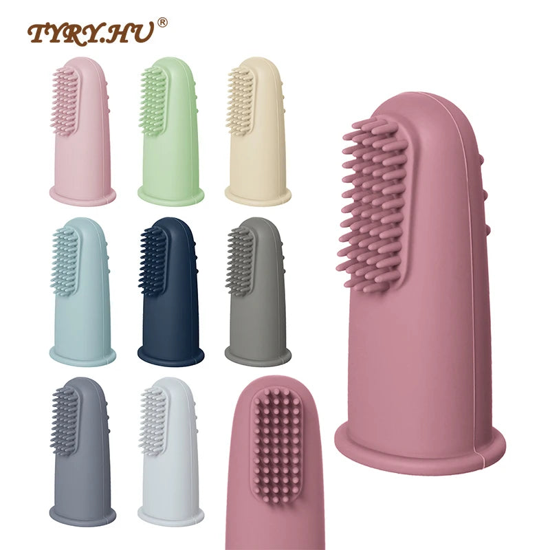 Baby Silicone Finger Toothbrush Set