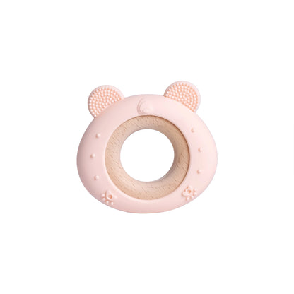 Silicone Frog and Deer Baby Teether Pendant