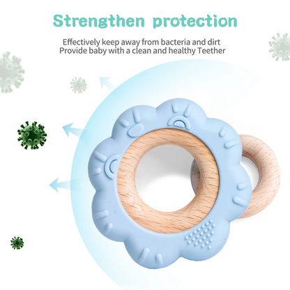 Silicone Animal Teether Toys for Infants