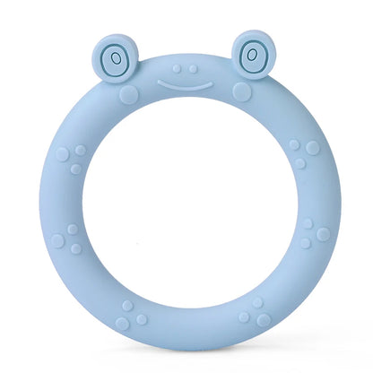 Multicolor Silicone Teething Ring for Infants